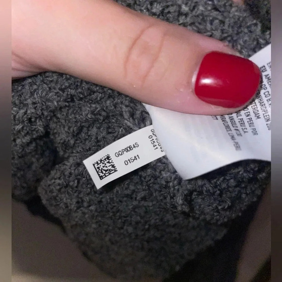American eagle blueish/ grey chenille oversized‎ cropped sweater - Picture 5 of 5